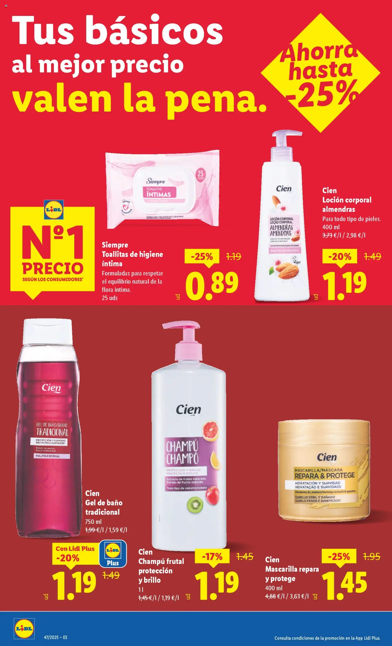 Lidl folleto │ válido desde el 17.11.2025 | Página: 16 | Productos: Βαλσάμικο ξύδι, Gel de baño, Loción corporal, Body