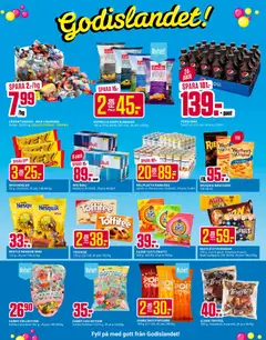 ÖoB - erbjudanden - Förhandsvisning av reklamblad från butik ÖoB aktuell från 16.02.2026 | Sida: 9 | Produkter: Chips, Pepsi, Tutti frutti, Popcorn