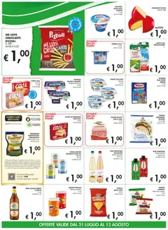 Volantino Coal del 31.07.2025 | Pagina: 2 | Prodotti: Salame, Suino, Latte, Piadina