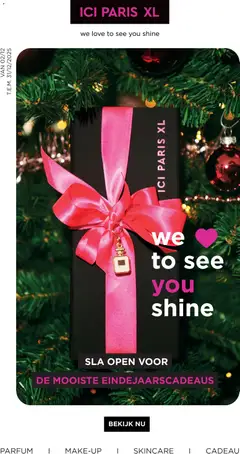 ICI Paris XL folder - Voorbeeld van een folder van ICI Paris XL, geldig van 02.12.2025