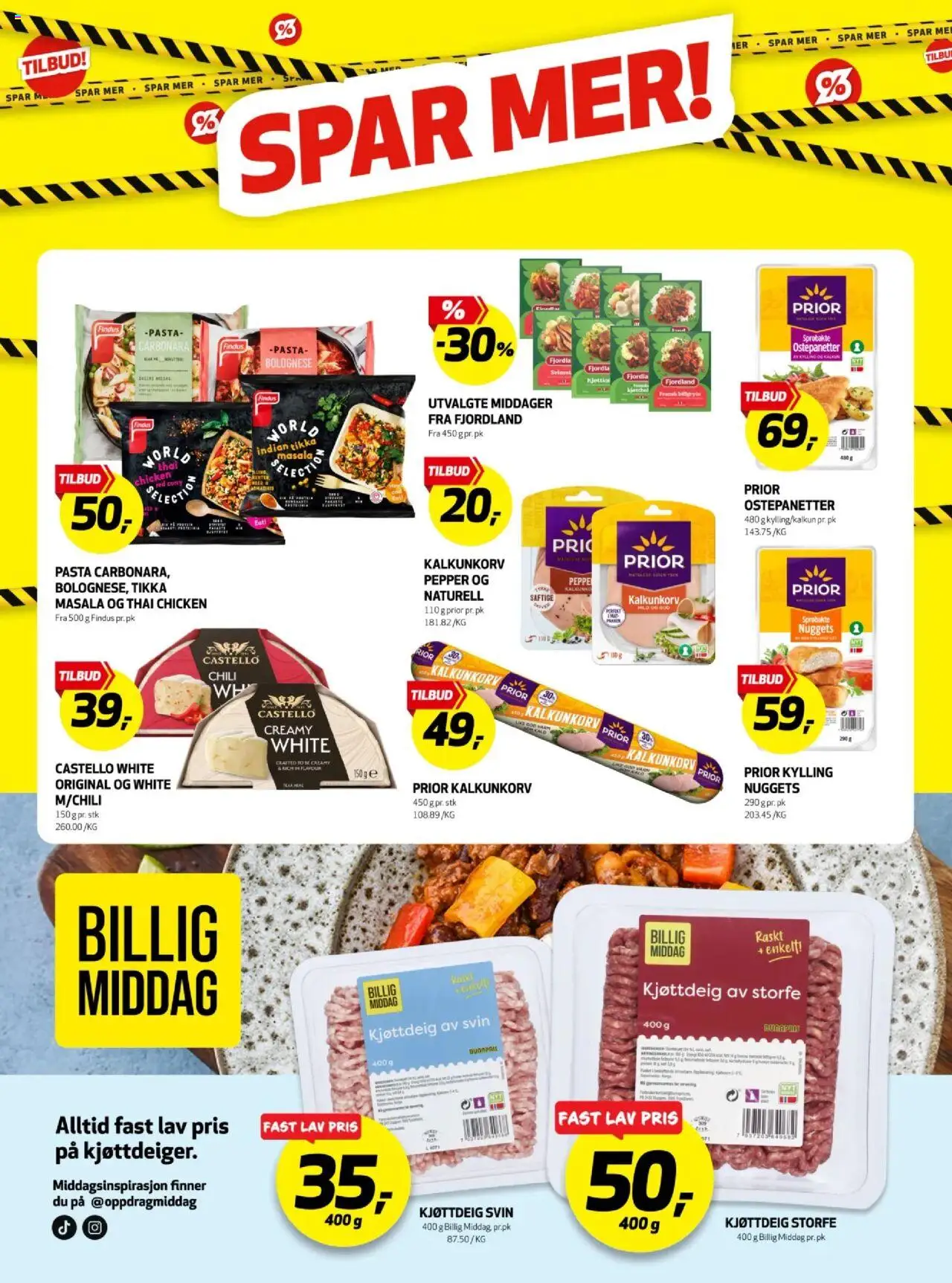  | Side: 3 | Produkter: Desk, Pasta, Rygeost, Oats