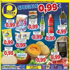 Anteprima del volantino Volantino Pewex	 valido a partire dal 25.07.2025