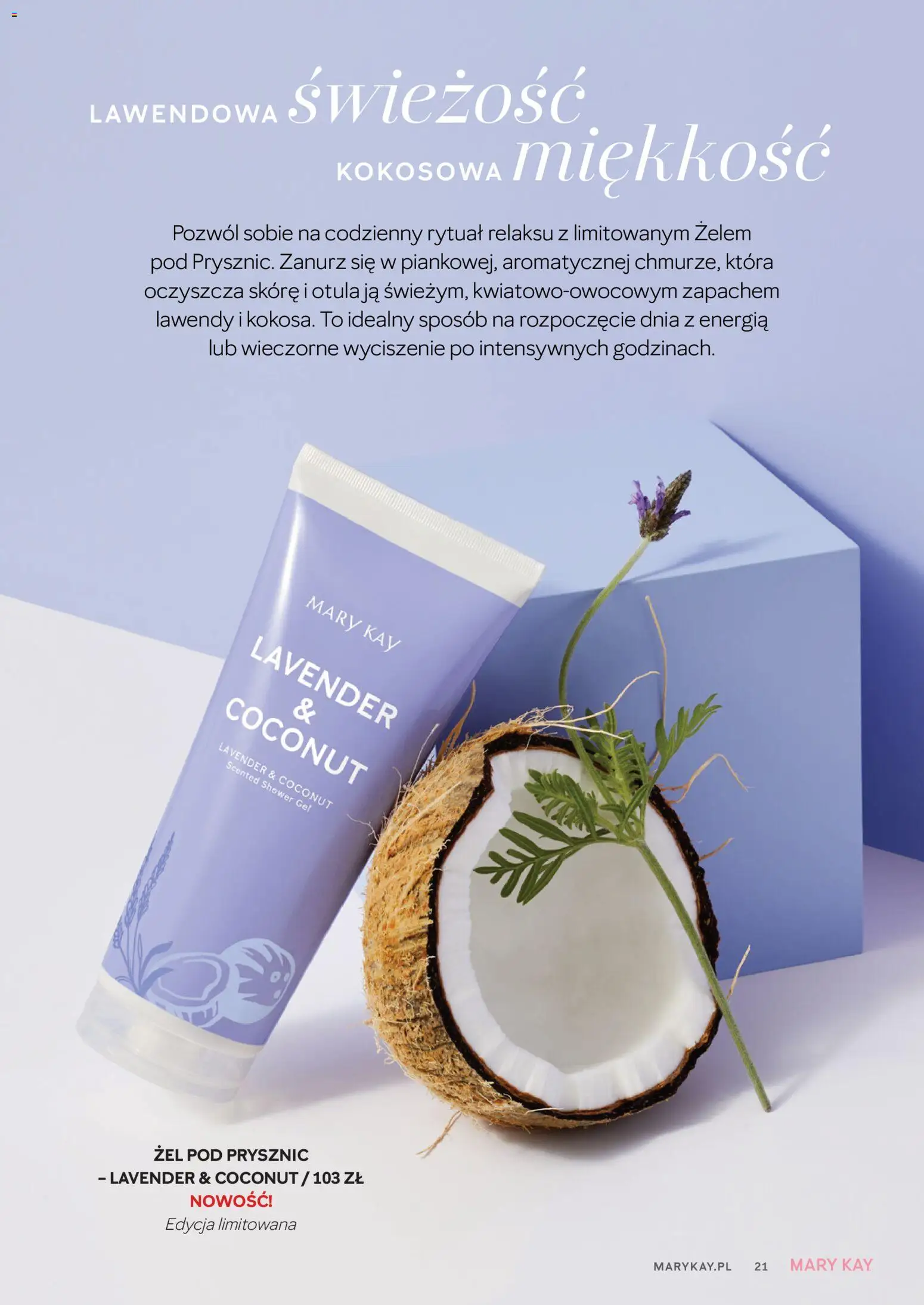 Mary Kay Katalog od 16.01.2026 | Strona: 21 | Produkty: Prysznic, Żel pod prysznic