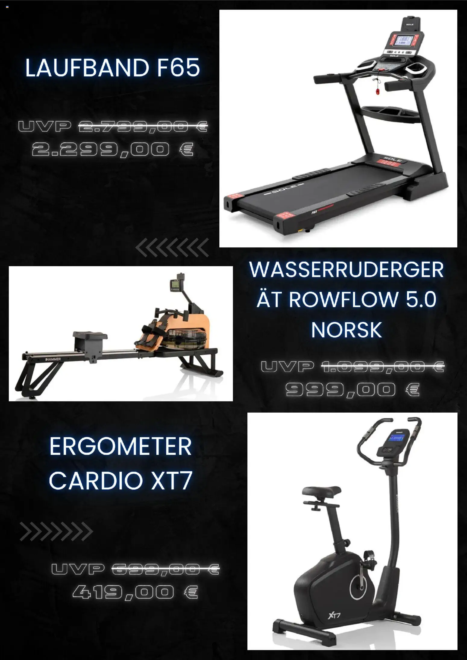 Hammer - Black Friday – gültig ab 10.11.2025 | Seite: 2 | Produkte: Laufband, Ergometer
