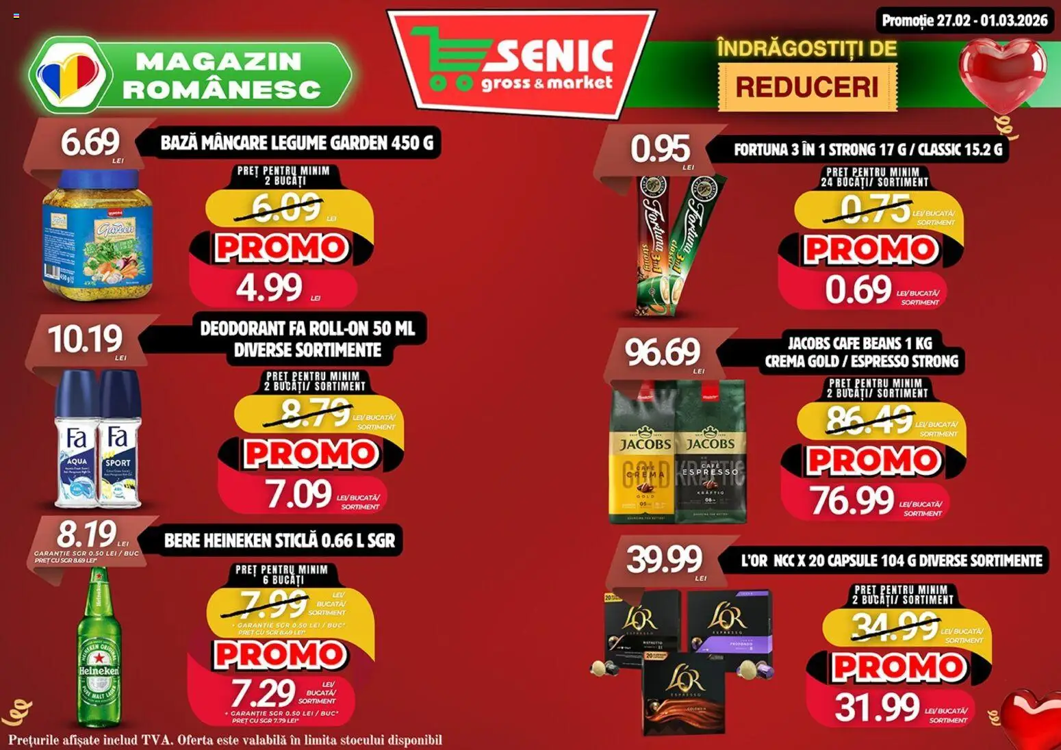 Noul catalog Senic – valabil de la 23.02.2026 | Pagină: 7 | Produse: Köpek çiti, Cremă, Deodorant, Legume