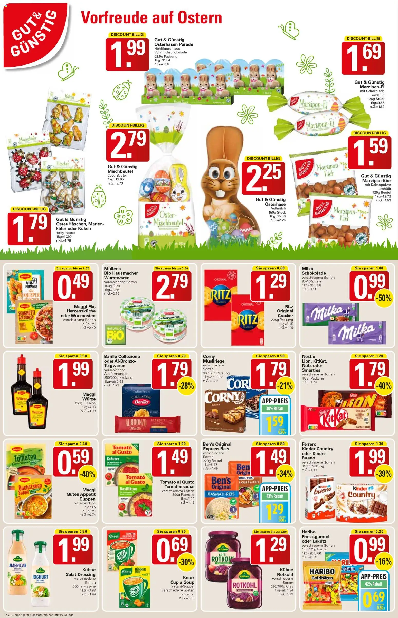 WEZ Prospekt 	 – gültig ab 02.03.2026 | Seite: 10 | Produkte: Smarties, Dressing, Knorr, Reis