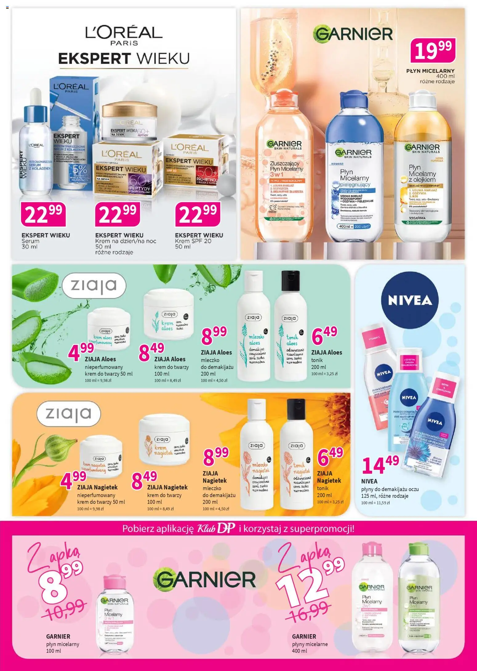 Drogerie Polskie Gazetka od 10.11.2025 | Strona: 3 | Produkty: Aloes, Makijaż, Krem, Tonik