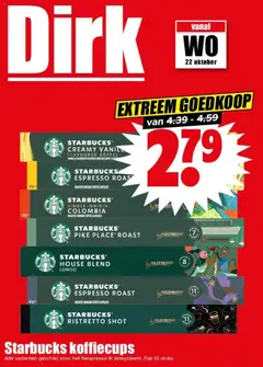 Dirk - Folder week 43 - Voorbeeld van een folder van Dirk, geldig van 22.10.2025