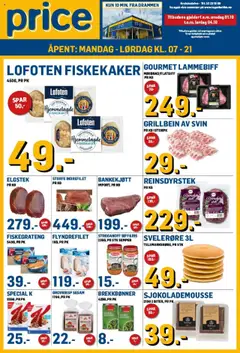 Forhåndsvisning av Price Lagerbutikk kundeavis gyldig fra 01.10.2025