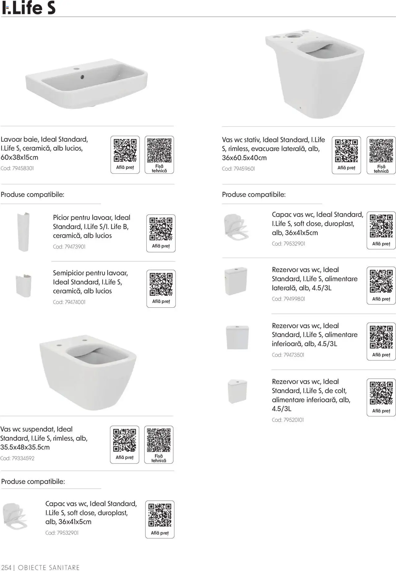 Catalog Romstal – valabil de la 25.11.2024 | Pagină: 254 | Produse: Lavoar