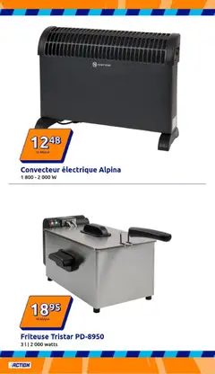 Action - Prévisualisation de Action catalogue de la semaine valide à partir de 31.12.2025 | Page: 8 | Produits: Friteuse