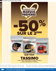 Carrefour Market - Prévisualisation de Carrefour Market Petit déjeuner valide à partir de 17.03.2026 | Page: 4 | Produits: Tassimo