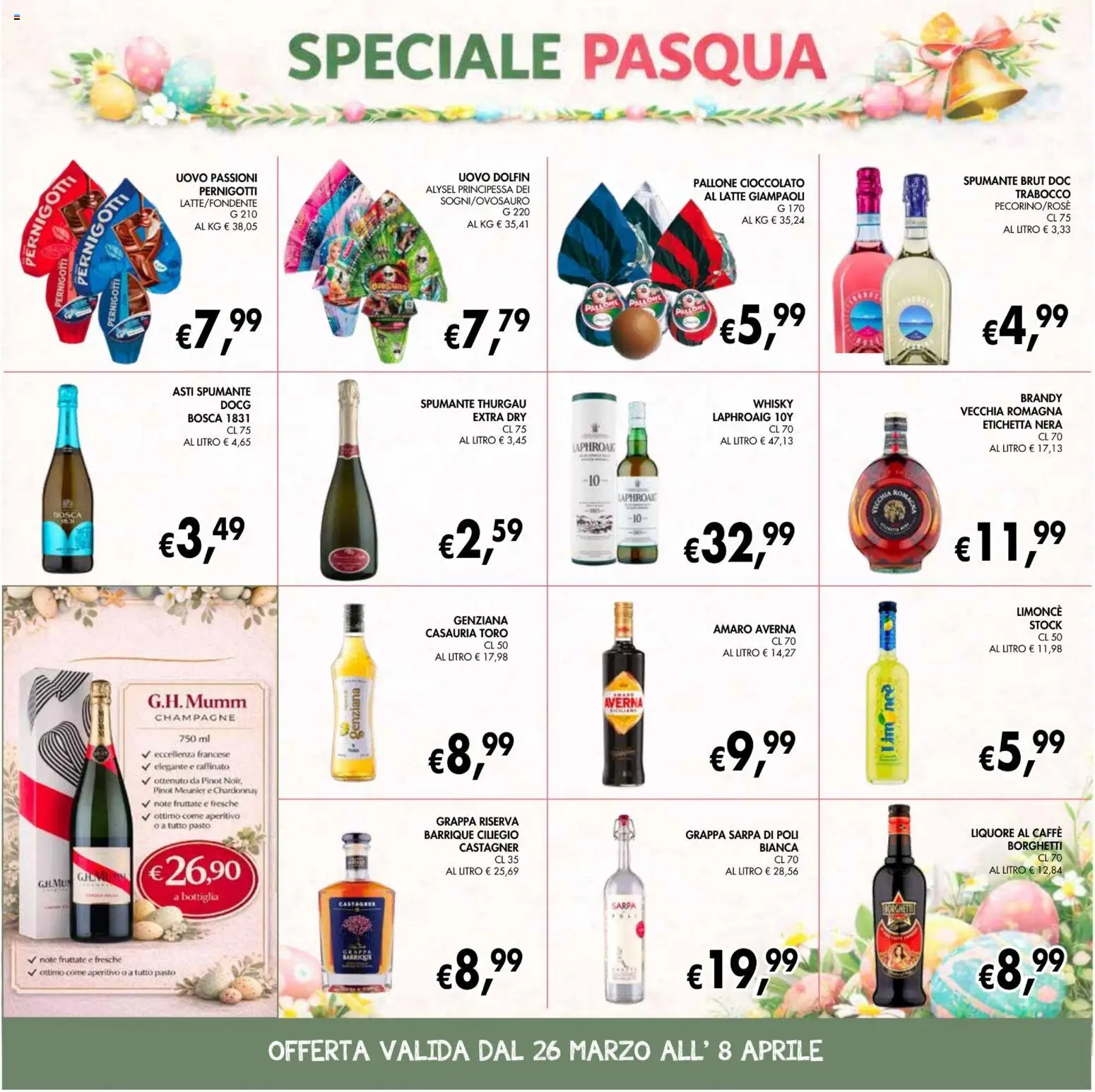 Volantino Coal del 26.03.2026 | Pagina: 19 | Prodotti: Pallone, Spumante, Liquore, Grappa