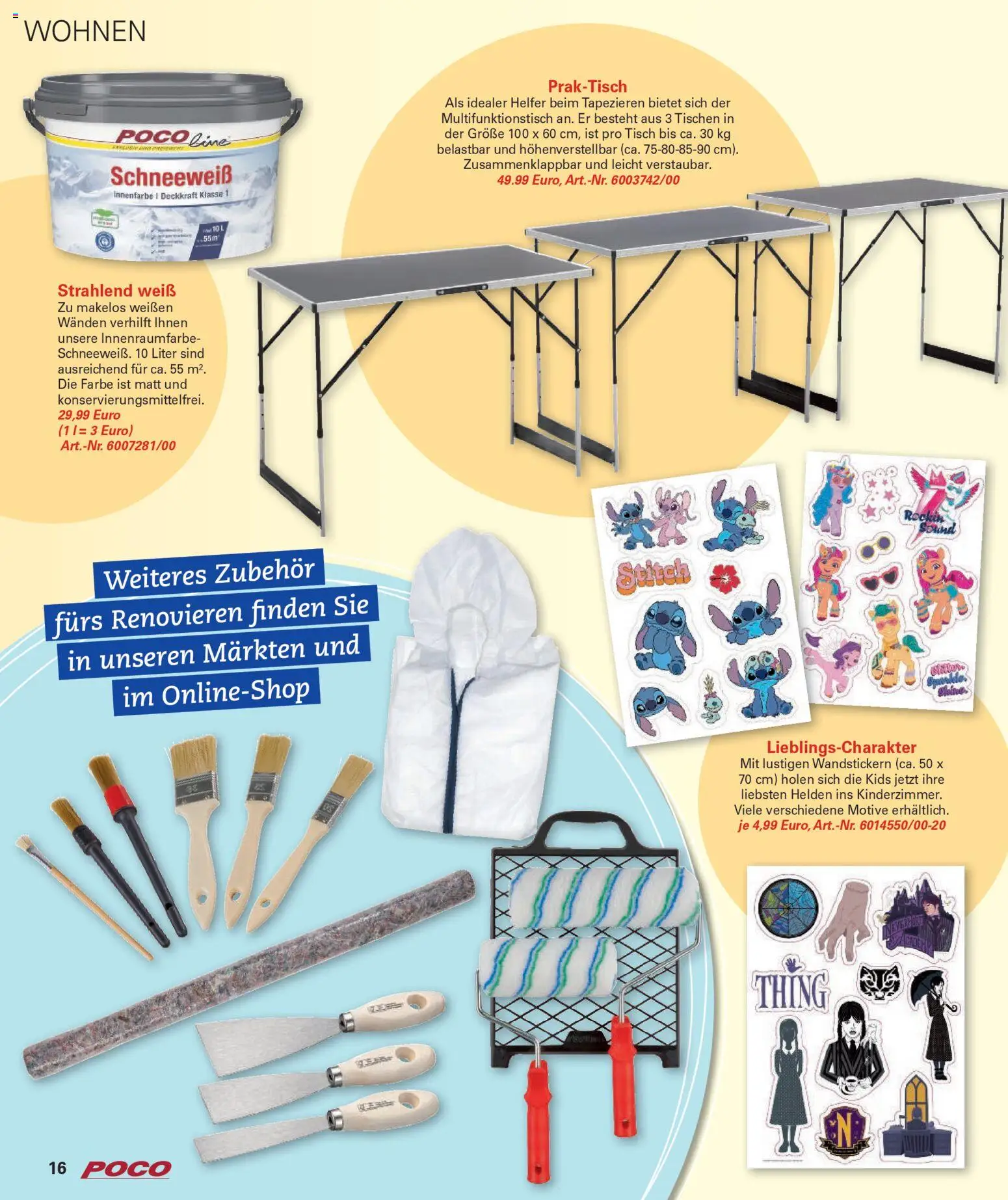 Poco Prospekt Wohnwelt Frühling 2026 – gültig ab 16.02.2026 | Seite: 16 | Produkte: Tisch