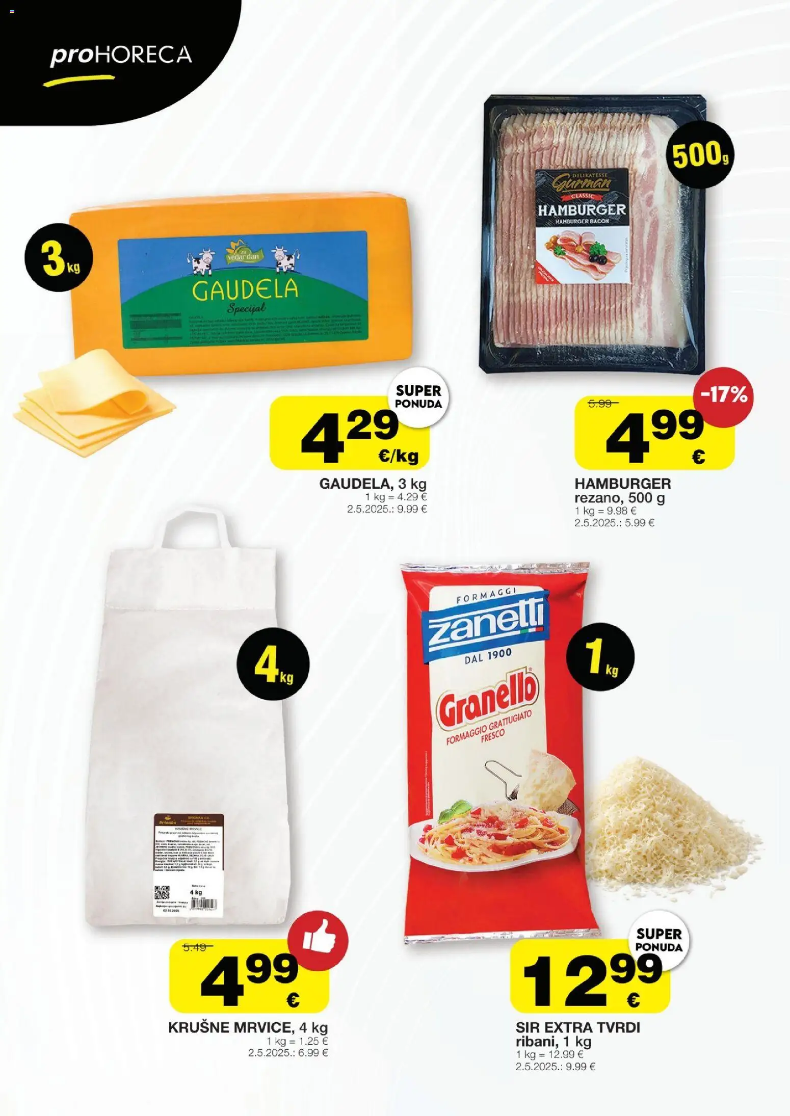 Stanić Diskont katalog | vrijedi od 12.02.2026 | Stranica: 2 | Proizvodi: Sir, Hamburger