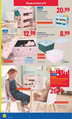 Vista previa LIVARNO Banco de almacenaje, Tapa de asiento acolchada desmontable, con una capacidad de carga de hasta 60 kg. 2 modelos. Medidas: aprox. 60 x 30 x 30 cm válido desde el 09.02.2026 | Página: 12