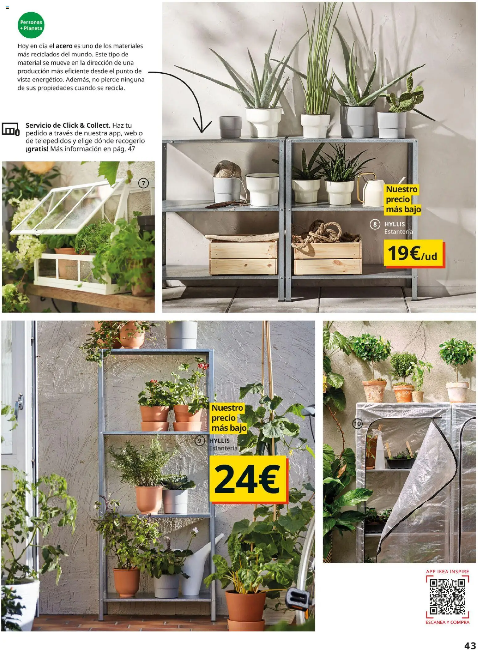 Catálogo IKEA Muebles de exterior │ válido desde el 17.12.2025 | Página: 43