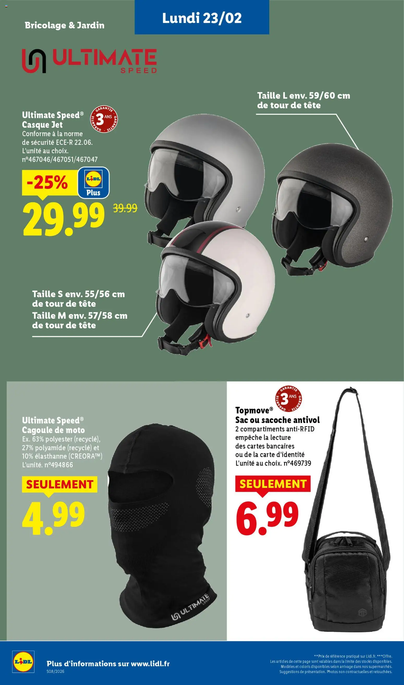 {H1} | Page: 22 | Produits: Sac, Casque