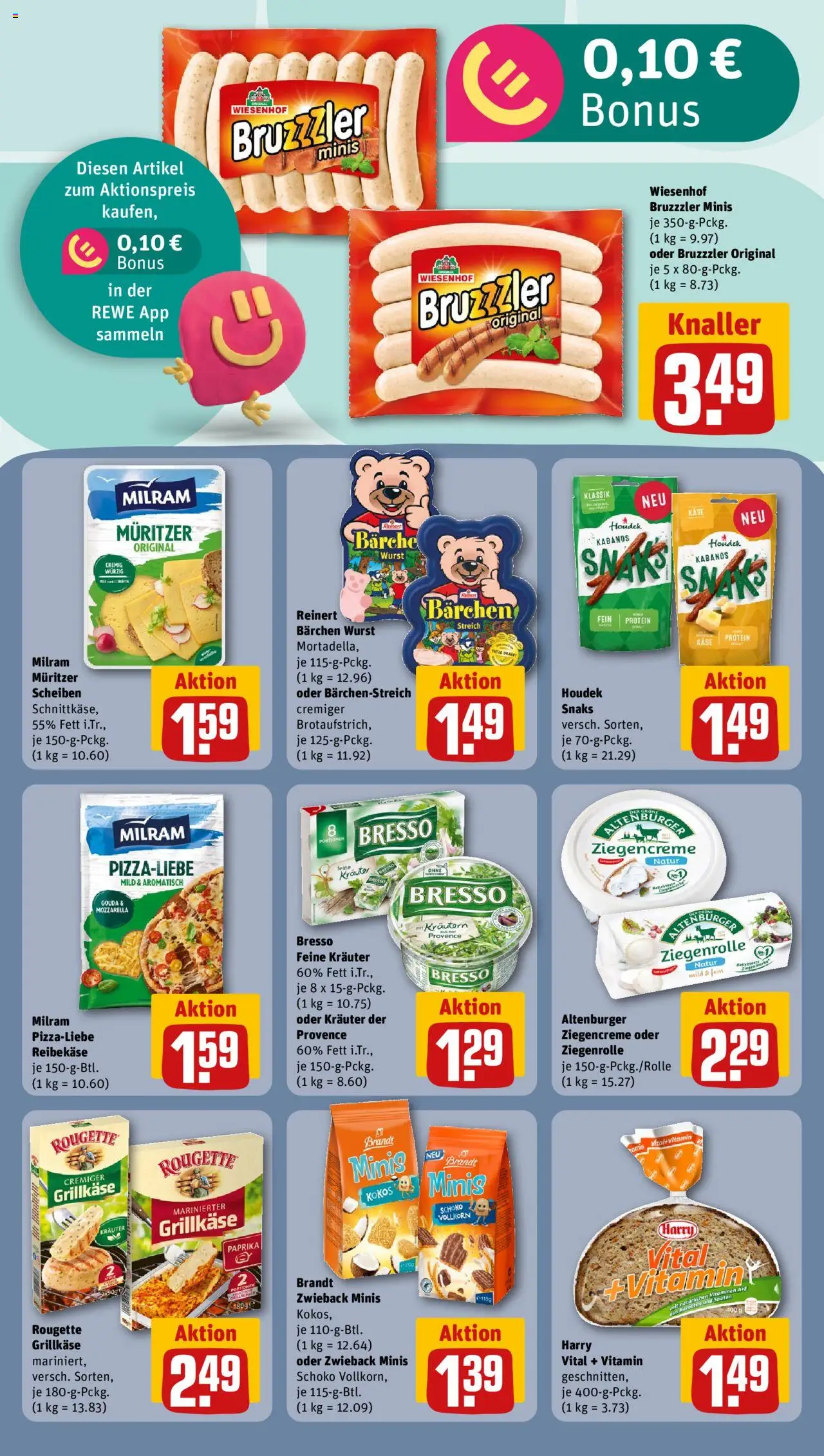 Rewe ihr Kaufpark Prospekt 	 - gültig ab dem 30.06.2025 | Seite: 12 | Produkte: Gouda, Bresso, Paprika, Milram