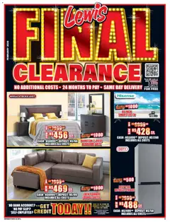Lewis Stores specials catalogue – valid from 23.02.2026