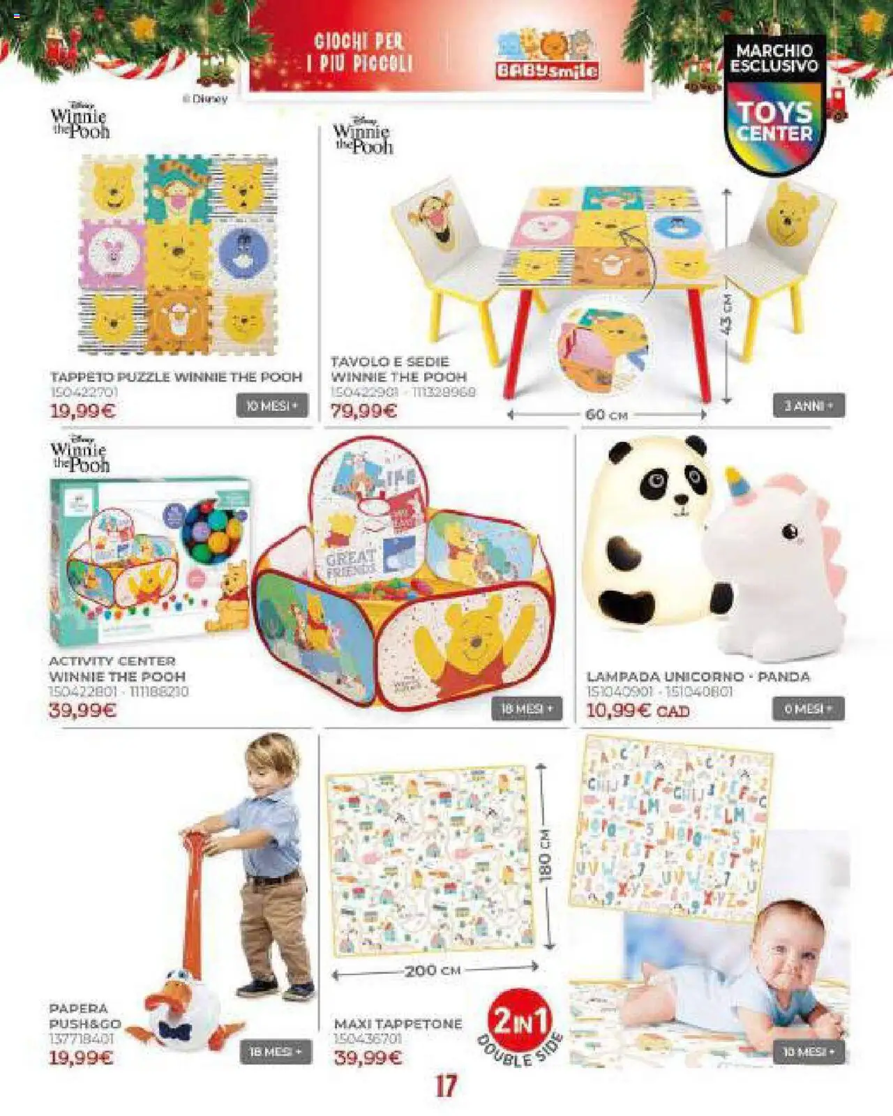 Volantino Toys Center del 19.10.2025 | Pagina: 19 | Prodotti: The, Tavolo, Tappeto, Lampada