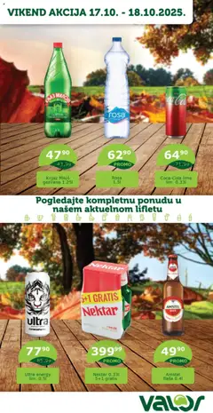 Valor vikend akcija - pregled Valor kataloga - važi od 17.10.2025
