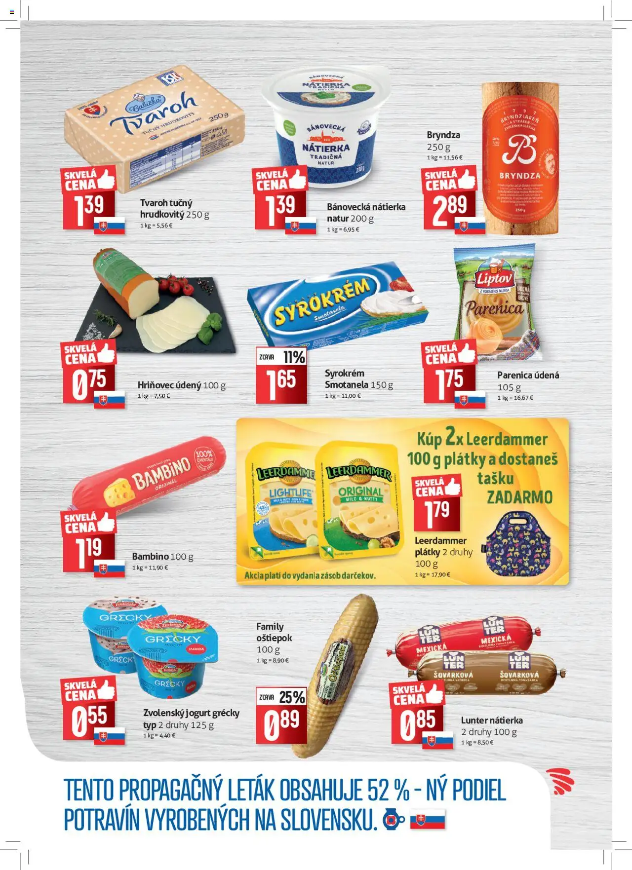 COOP Jednota ponuka Brezno │ platný od 27.08.2025 | Strana: 4 | Produkty: Jogurt, Bryndza, Tvaroh