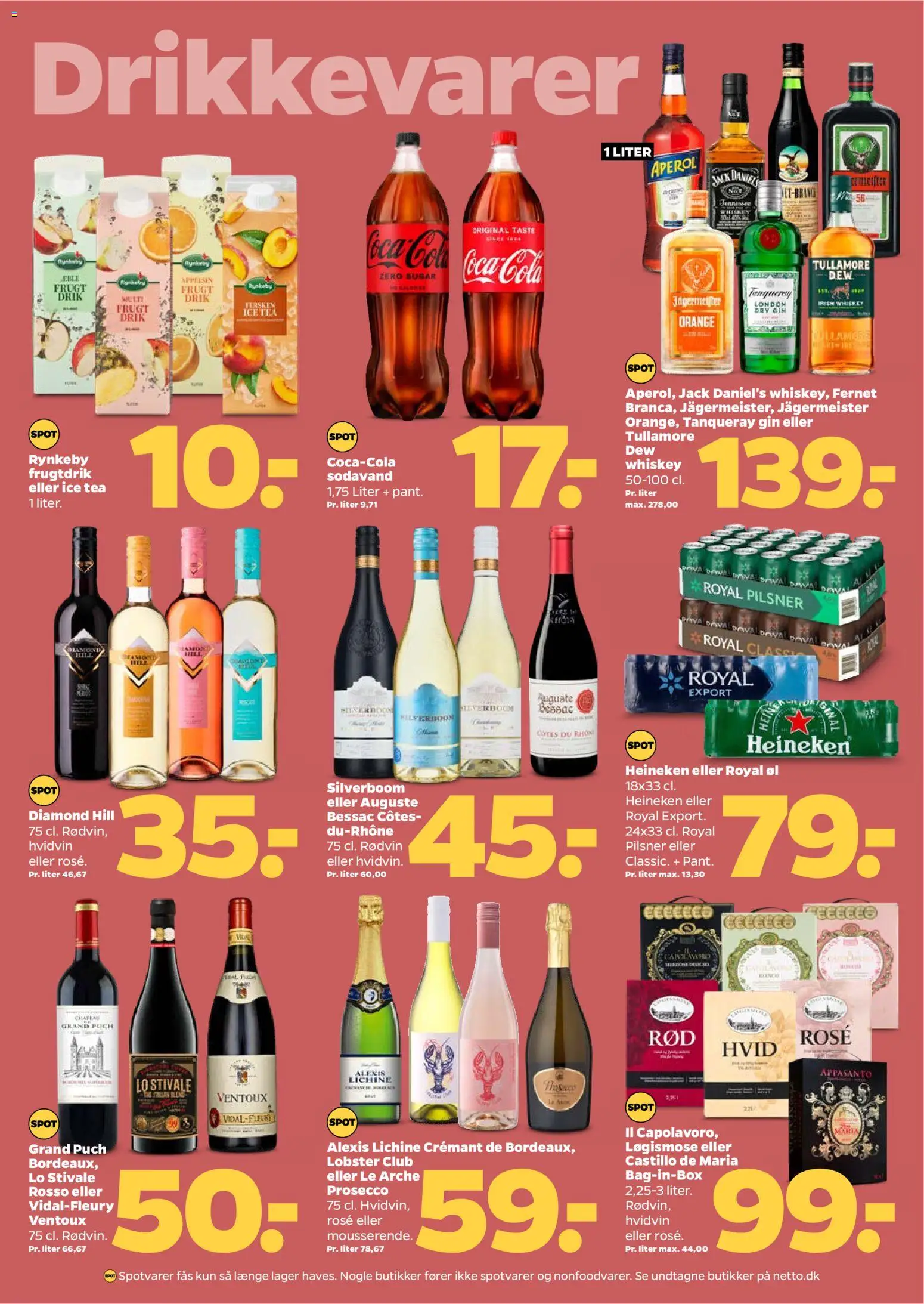 Netto tilbudsavis – gyldig fra 18.04.2026 | Side: 21 | Produkter: Øl, Gin, Sodavand