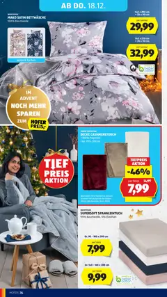 Hofer Flugblatt ab 12.12.2025 gültig | Seite: 46 | Produkte: Decke