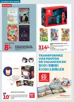 | Page: 40 | Produits: Enceinte, Café, Panneau solaire, Livre
