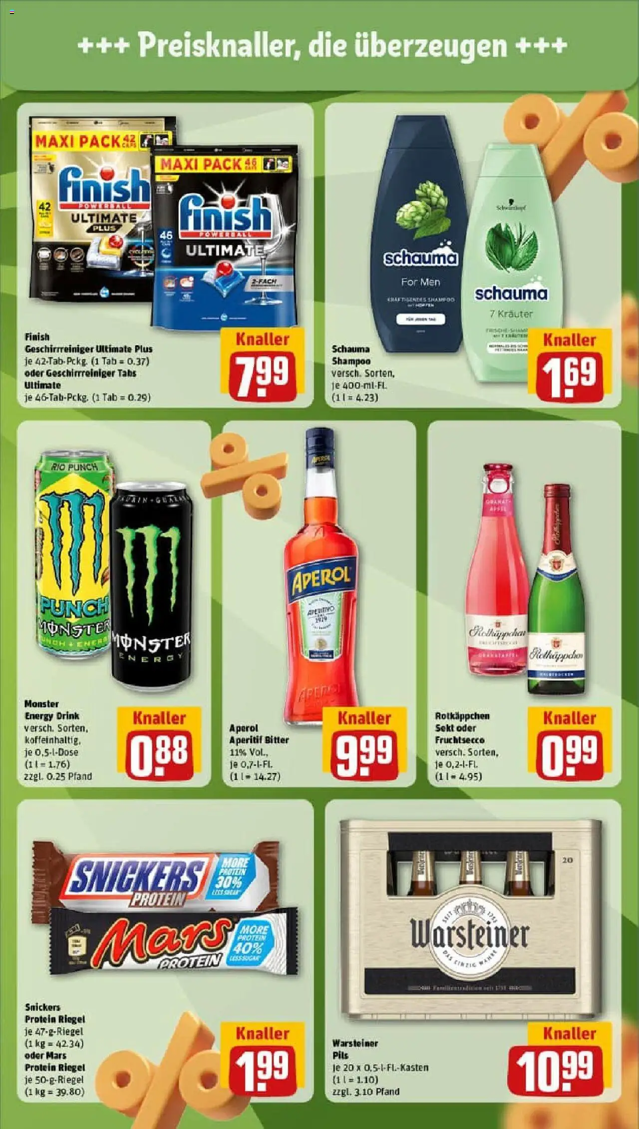 Rewe prospekt Chemnitz	 - gültig ab dem 29.06.2025 | Seite: 7 | Produkte: Pils, Shampoo, Mars, Fruchtsecco