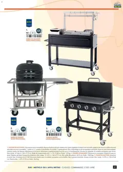 METRO - Prévisualisation de METRO - Terrasse&salle Collection 2026 valide à partir de 09.01.2026 | Page: 27 | Produits: Poids, Briques, Grille de cuisson, Livre