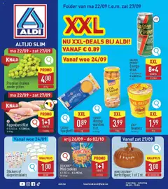 Aldi folder week 39 - Voorbeeld van een folder van Aldi, geldig van 22.09.2025