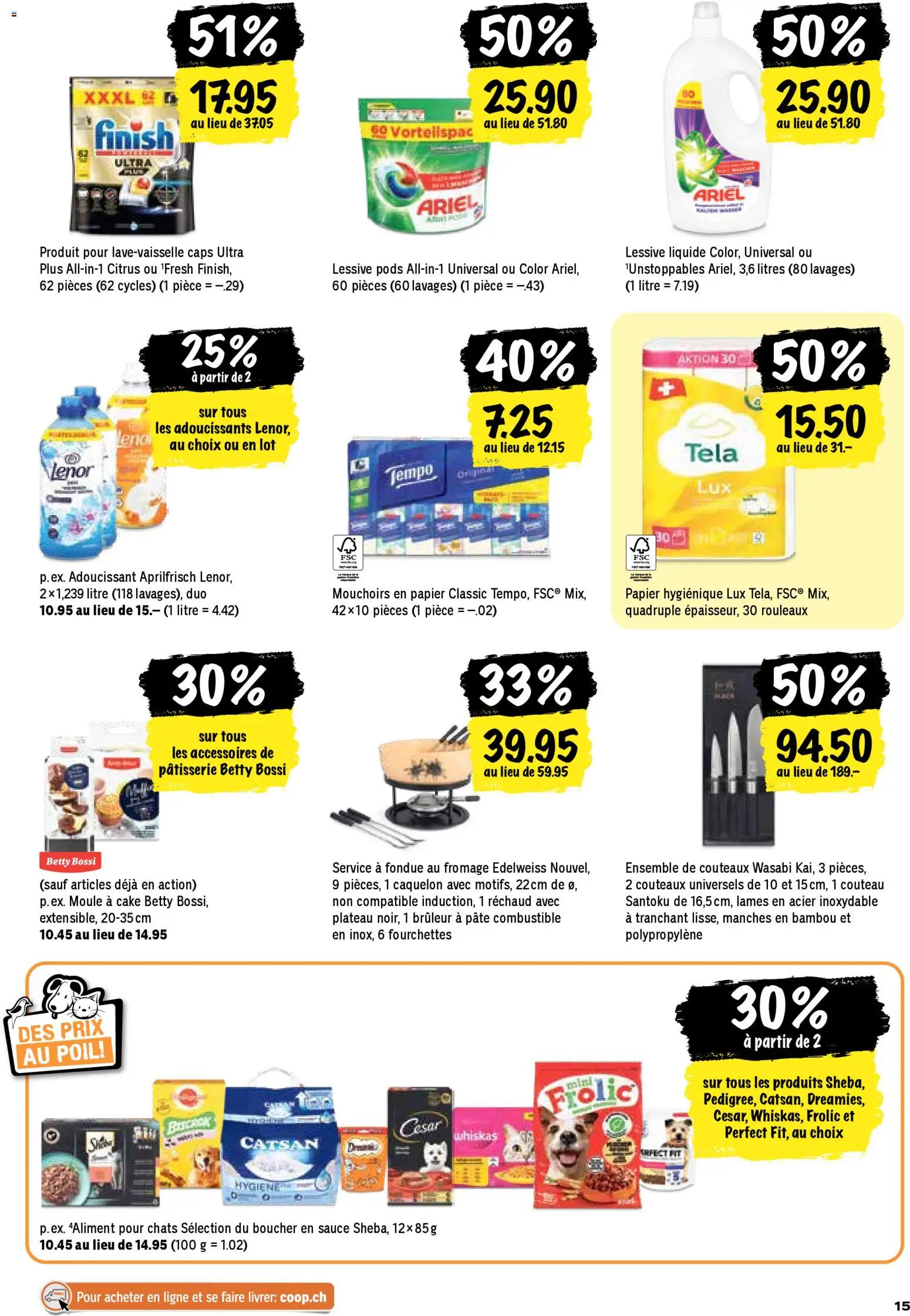 Coop - Les actions de la semaine – gültig ab 22.01.2026 | Seite: 15