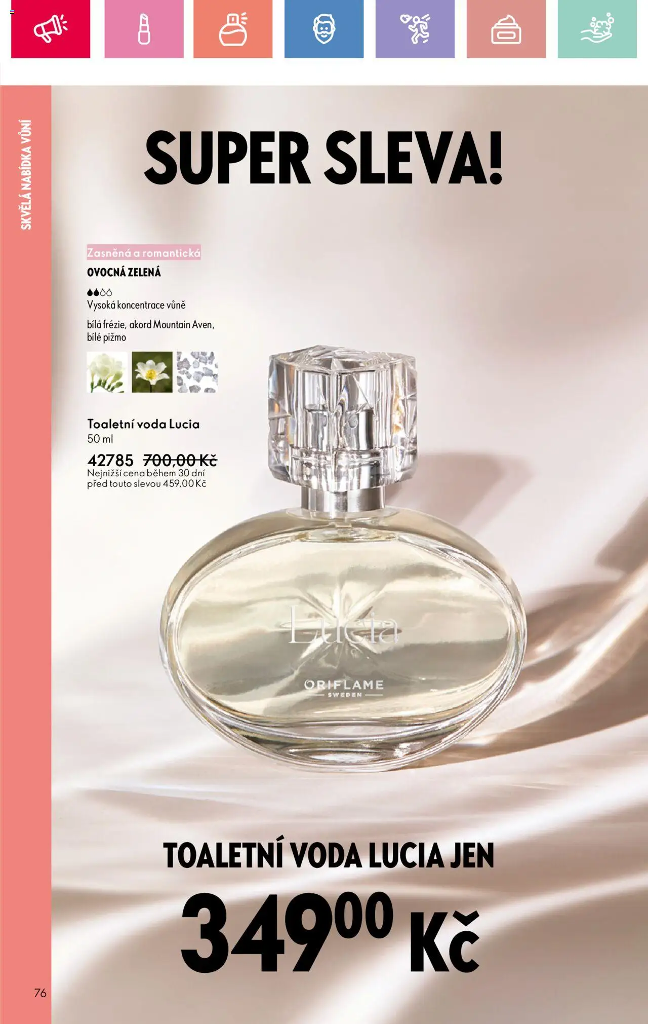 Oriflame katalog č.10/2025 od 06.07.2025 | Strana: 76 | Produkty: Voda, Toaletní voda