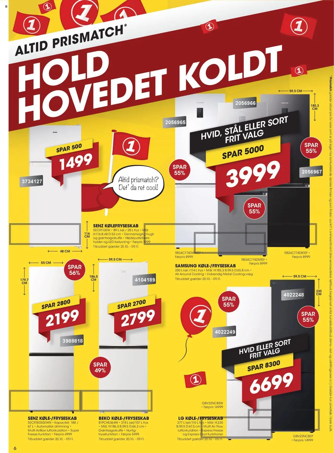 Punkt1 tilbudsavis – gyldig fra 20.10.2025 | Side: 6 | Produkter: Søm
