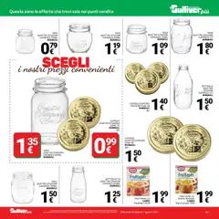 Volantino Gulliver del 29.07.2025 | Pagina: 37 | Prodotti: Frutta, Bottiglia, Vaso