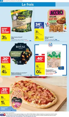  | Page: 26 | Produits: Marinière, Potiron, Pâtes fraîches, Beurre
