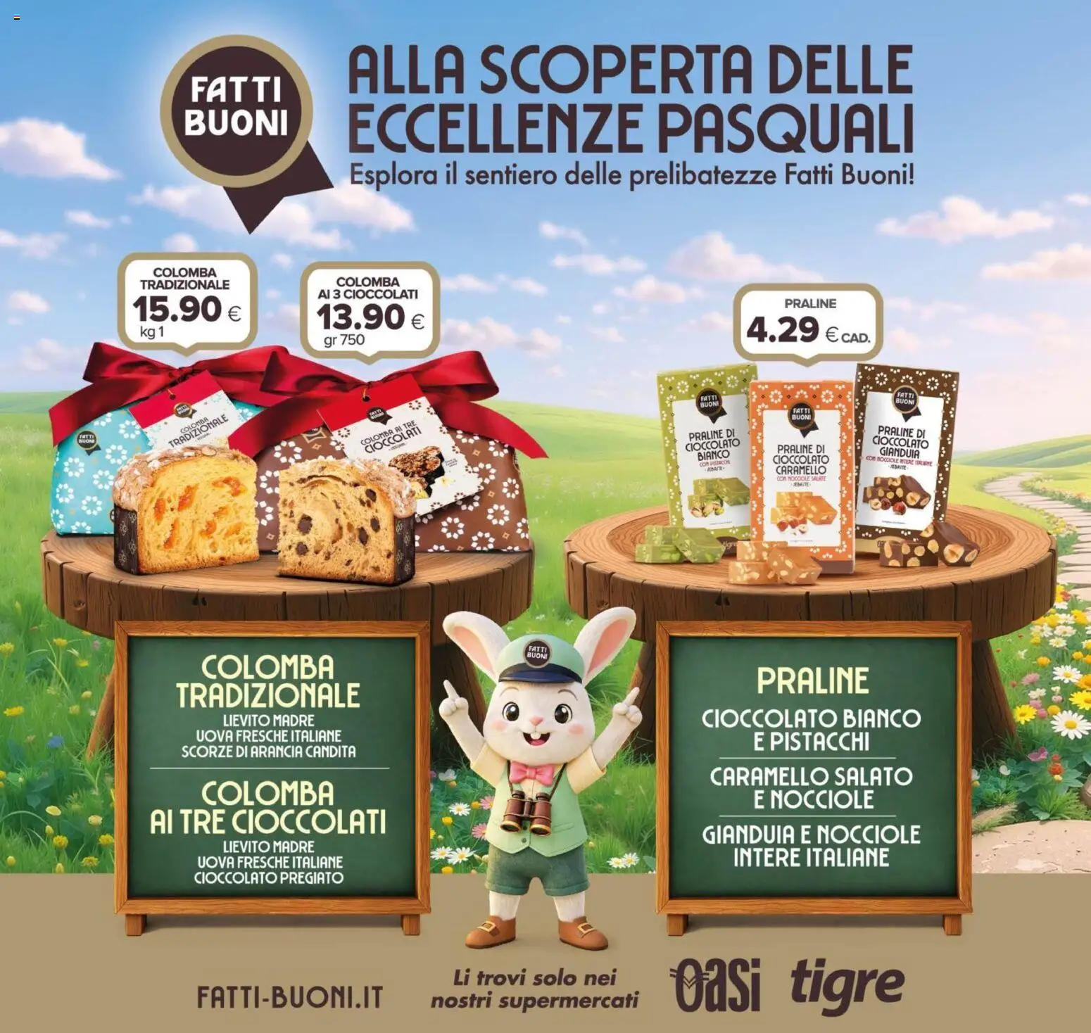 Volantino Tigre del 12.03.2026 | Pagina: 11 | Prodotti: Uova, Cioccolato, Nocciole, Pistacchi