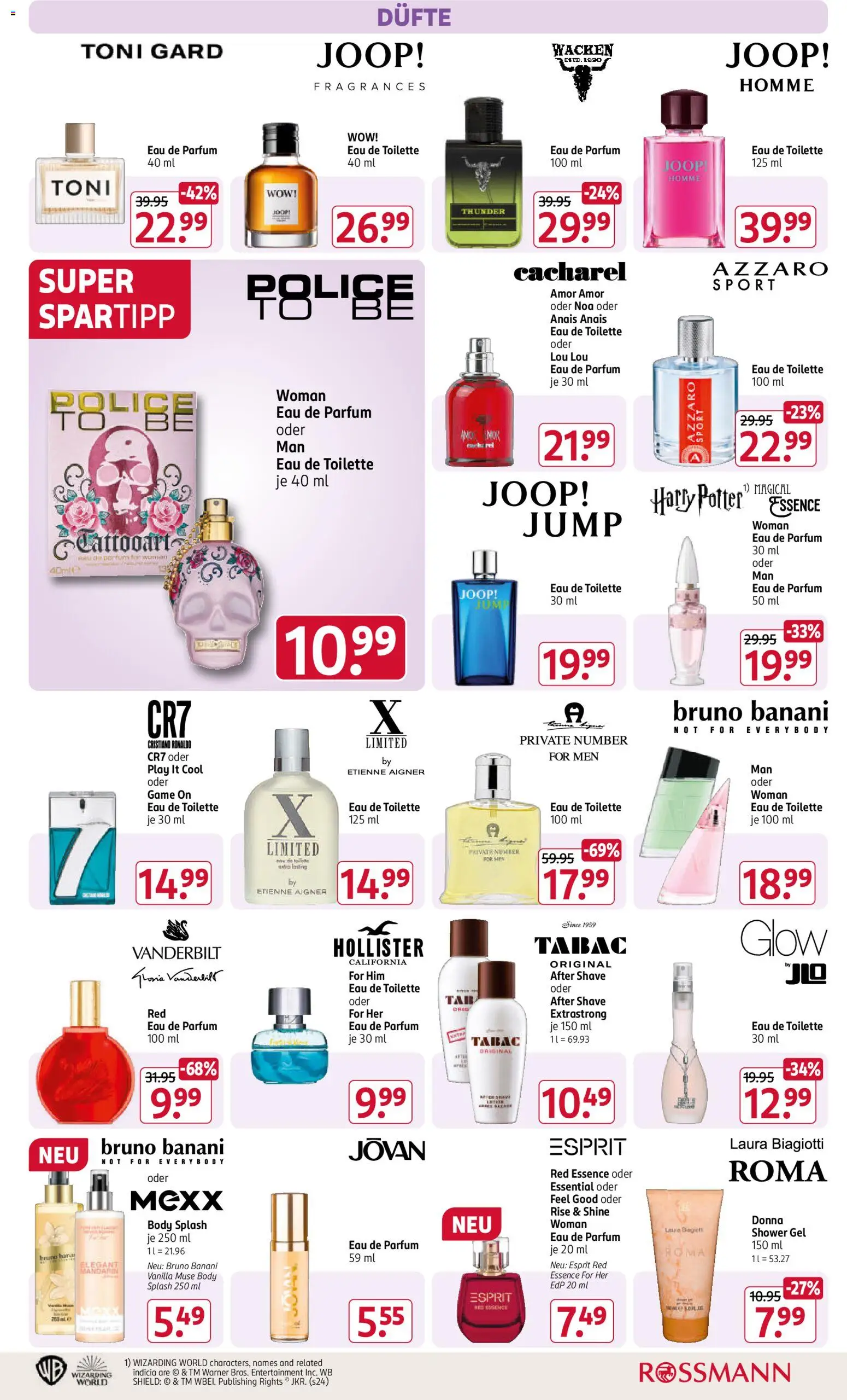 Rossmann Prospekt 	 – gültig ab 10.11.2025 | Seite: 5 | Produkte: Toilette, Eau de Toilette, Shower Gel, Eau de Parfum