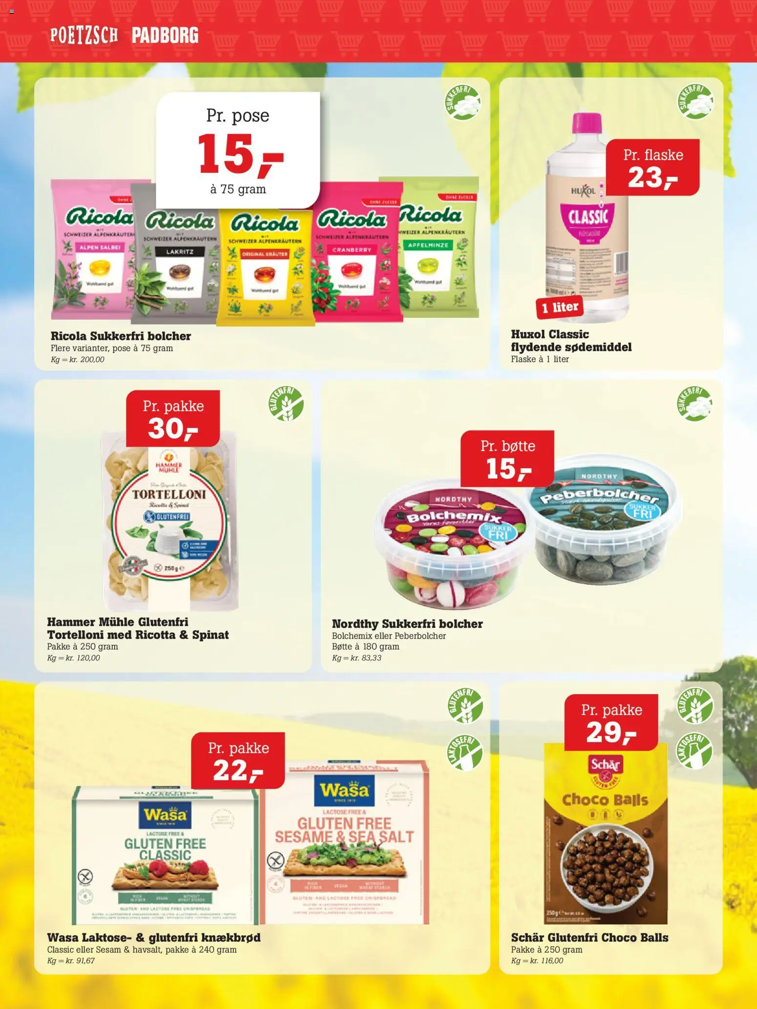 Poetzsch Padborg tilbudsavis – gyldig fra 30.04.2026 | Side: 8 | Produkter: Salt, Knækbrød, Spinat, Hammer