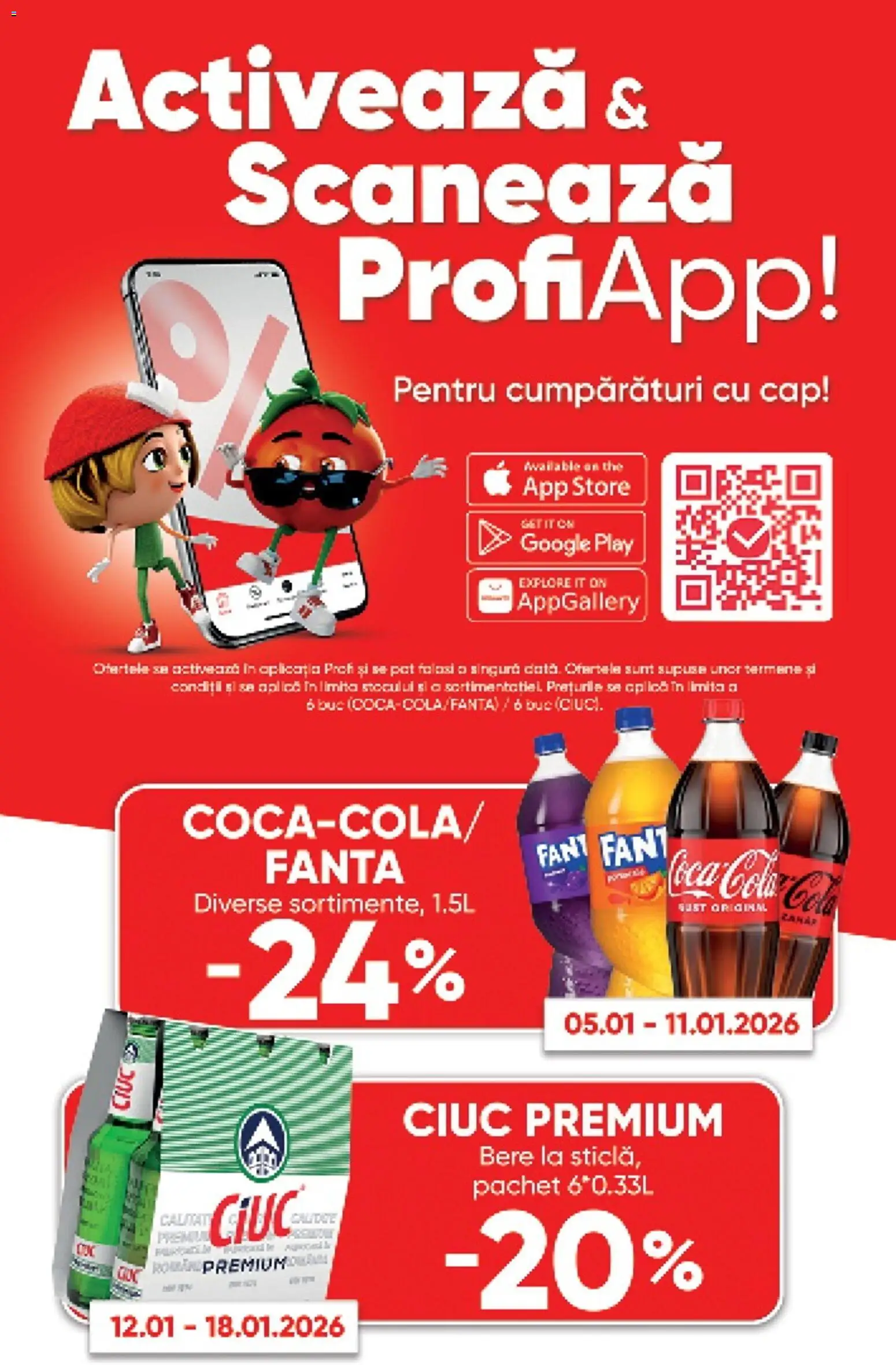 Noul catalog Profi – valabil de la 07.01.2026 | Pagină: 11 | Produse: Pat, Amerikan servis, Bere