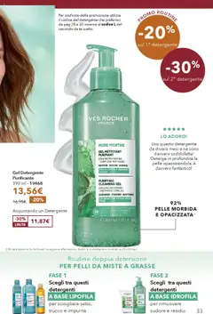 Anteprima del volantino Yves Rocher Catalogo Cura di te valido a partire dal 17.10.2025 | Pagina: 33 | Prodotti: Detergente, Tè, Trucco