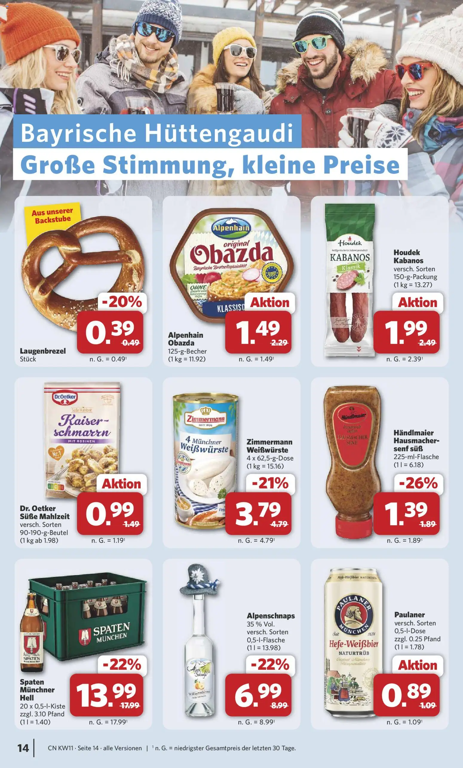 Combi Prospekt 	 – gültig ab 09.03.2026 | Seite: 15 | Produkte: Rosinen, Paulaner