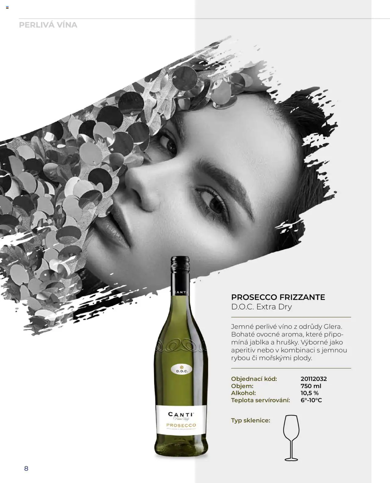 Jip katalog Canti 2024/25 od 30.12.2024 | Strana: 8 | Produkty: Víno, Frizzante, Prosecco Frizzante, Sklenice