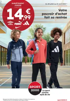 Sport 2000 - Prévisualisation de Sport 2000 prospectus valide à partir de 28.07.2025