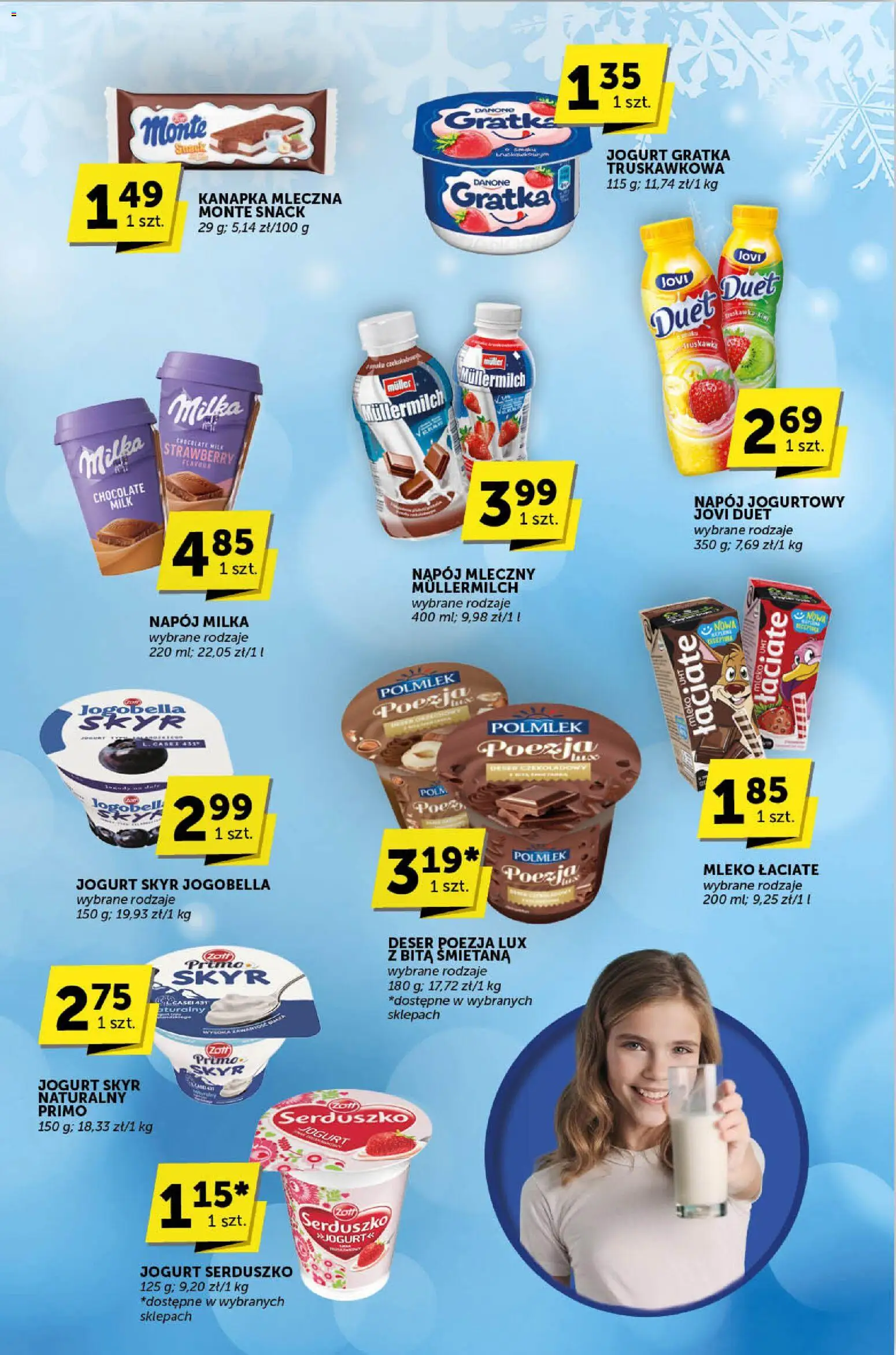 ABC Gazetka - Katalog od 27.11.2025 | Strona: 3 | Produkty: Milka, Jogurt, Śmietana, Skyr