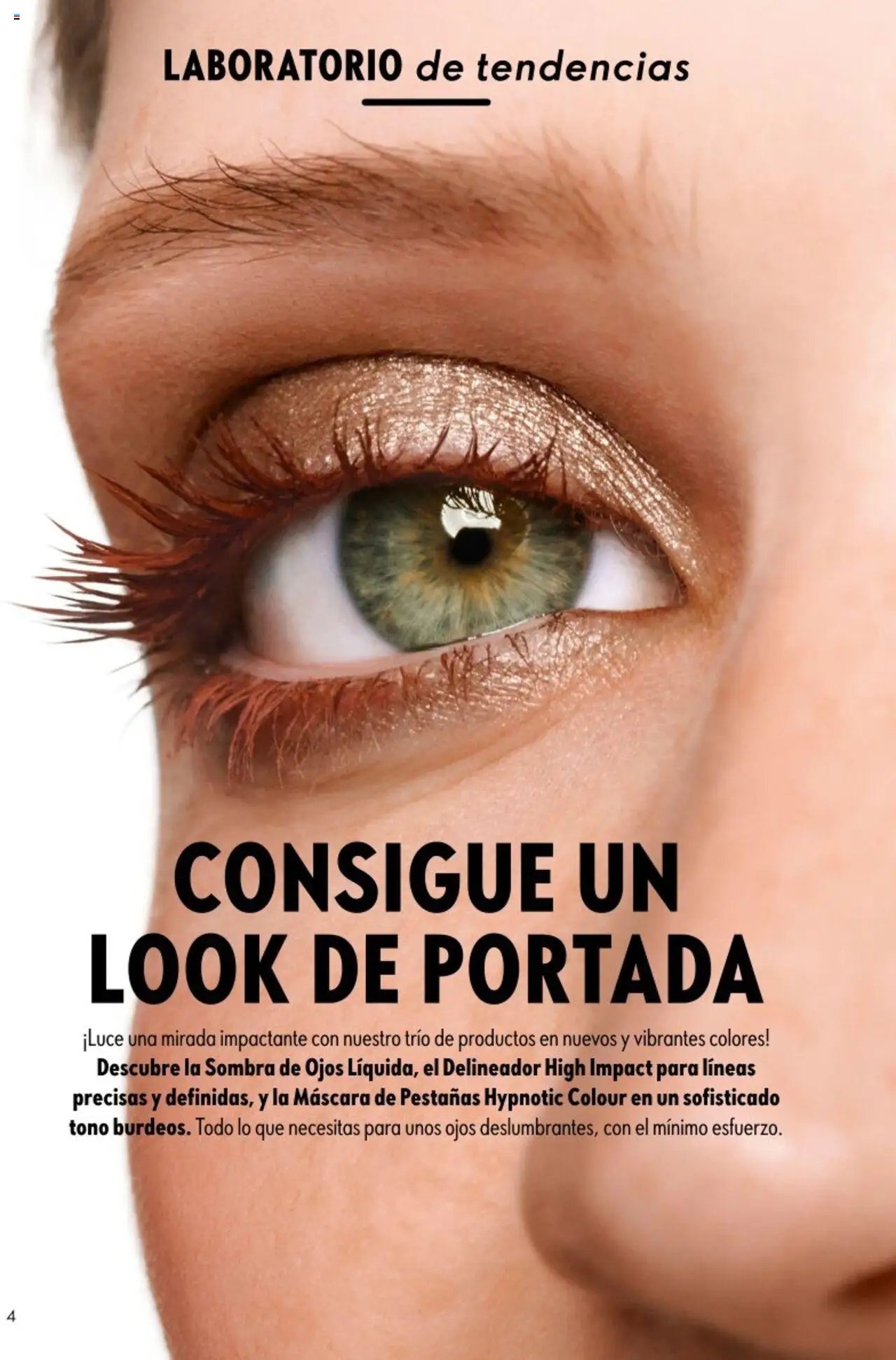 Oriflame - Catálogo Campaña 13 │ válido desde el 14.09.2025 | Página: 4 | Productos: Sombra, Delineador, Sombra de ojos, Máscara de pestañas