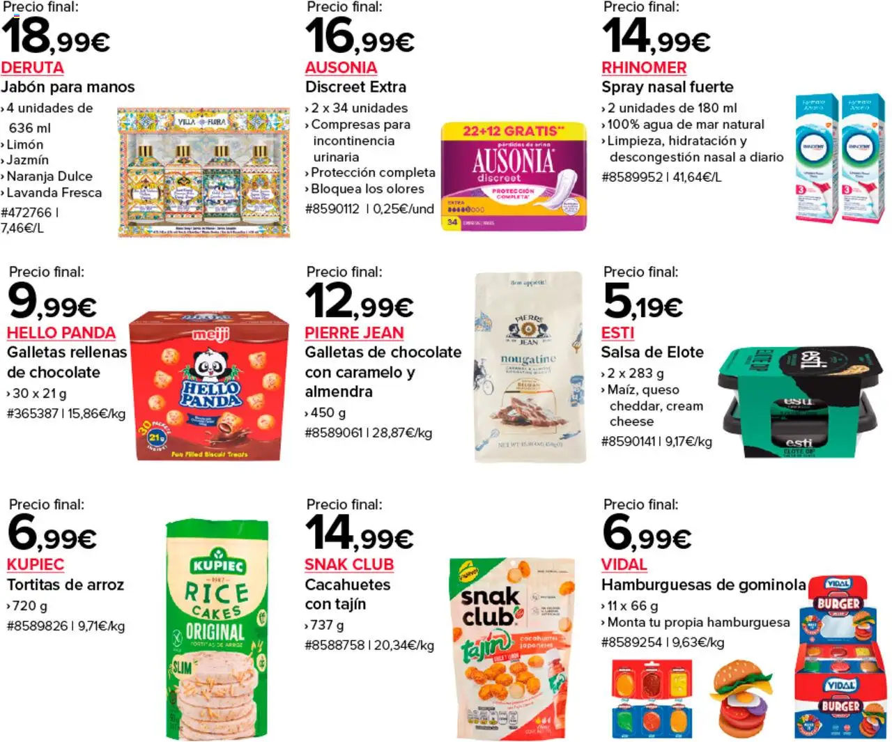 Costco catálogo │ válido desde el 30.07.2025 | Página: 6 | Productos: Chocolate, Galletas, Γλυφιτζούρι, Σοκολατούχο γάλα