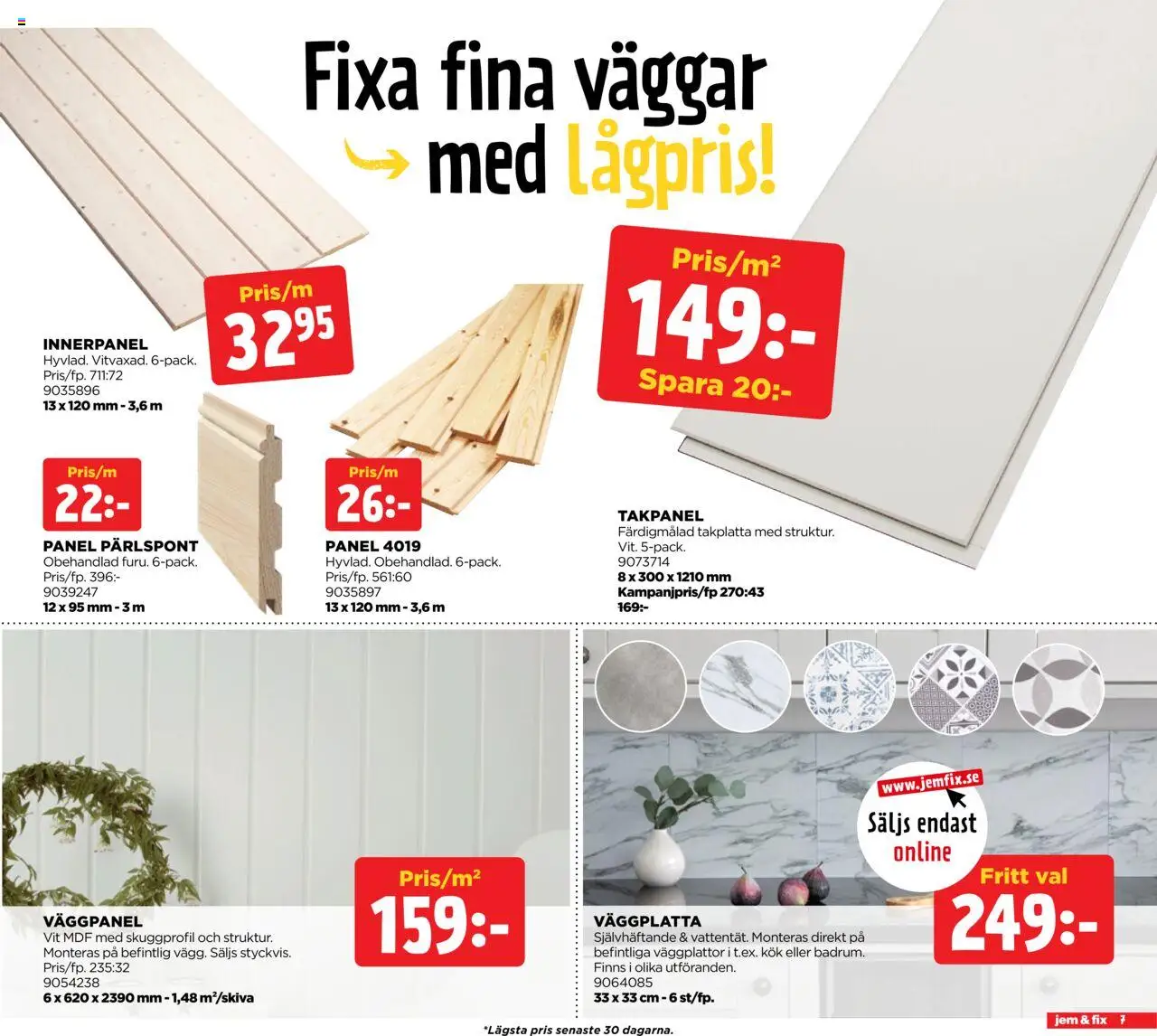 Jem & Fix reklamblad aktuell från 20.10.2025 | Sida: 7